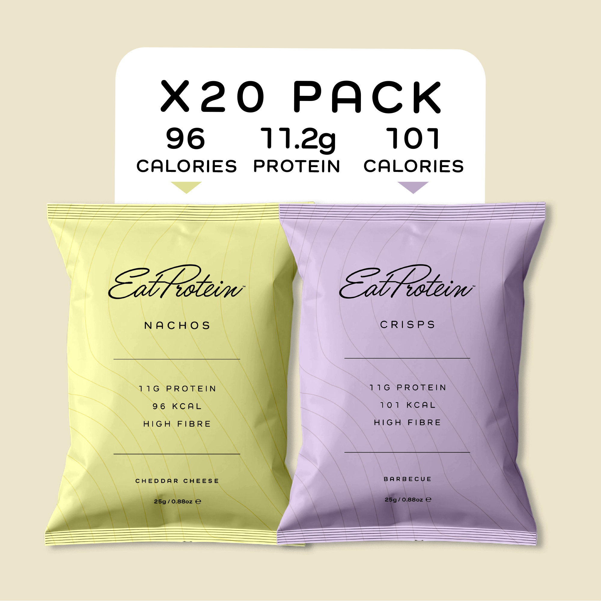 Cheese Nachos/BBQ Crisps Bundle – 20x Packs