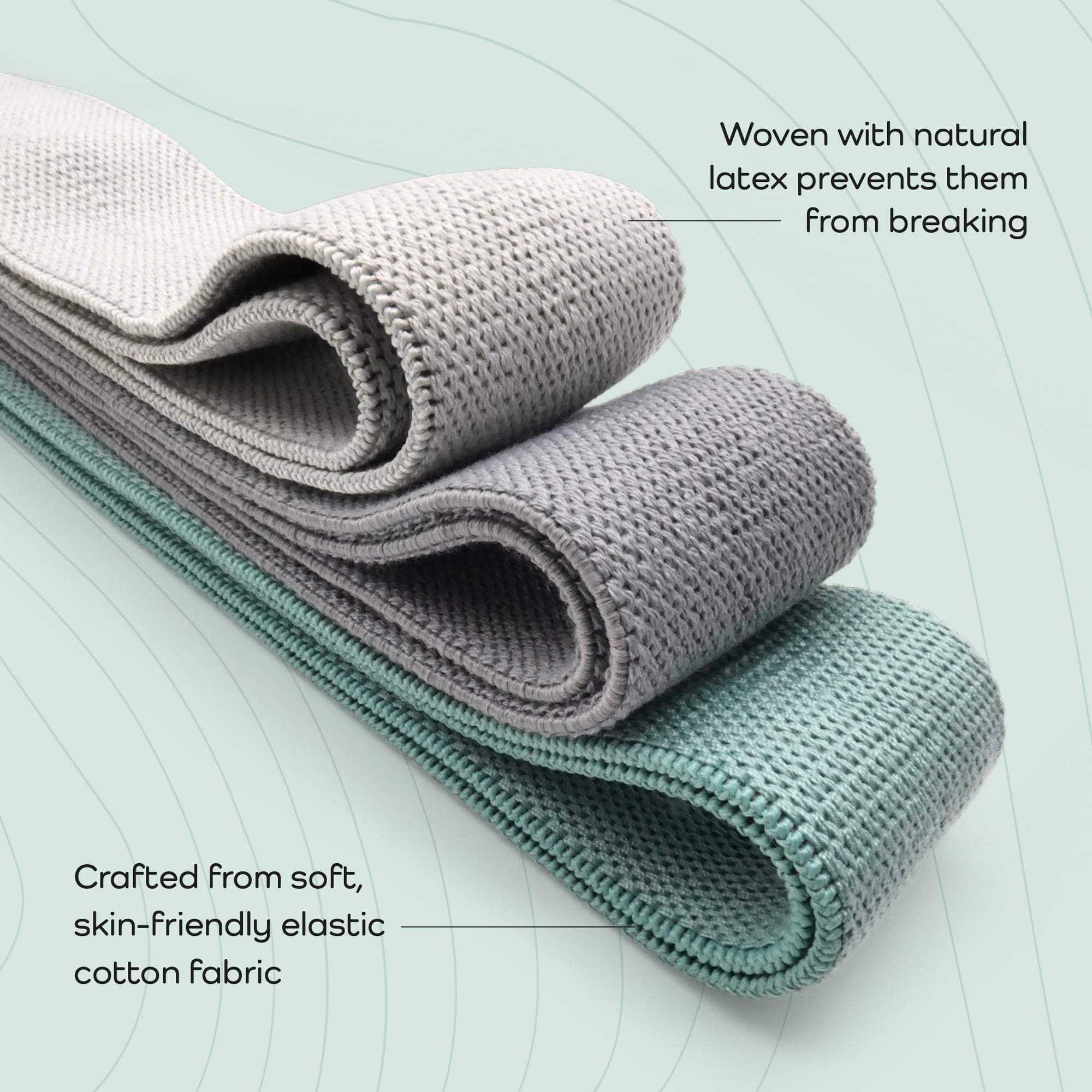 Long Fabric Resistance Band - Heavyweight - Image 4