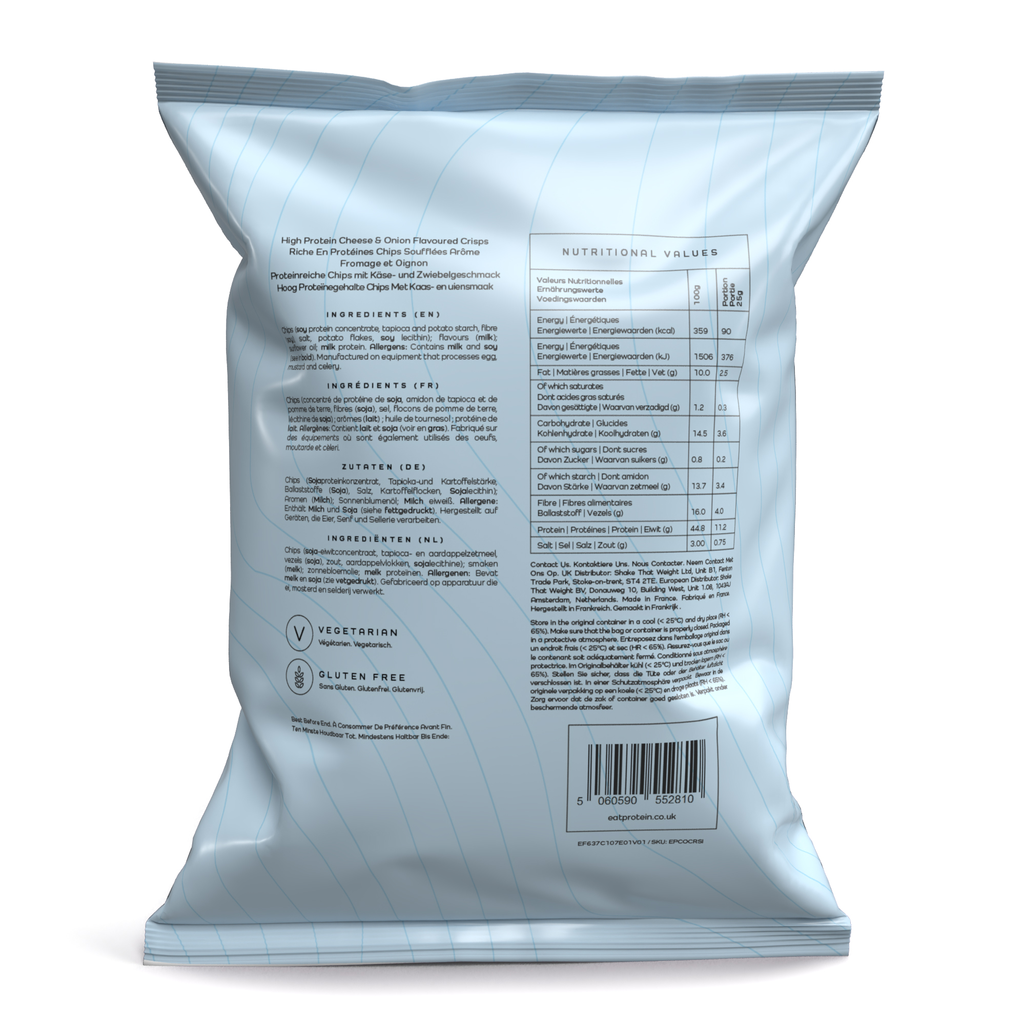 Cheese & Onion Protein Crisps - Image 8