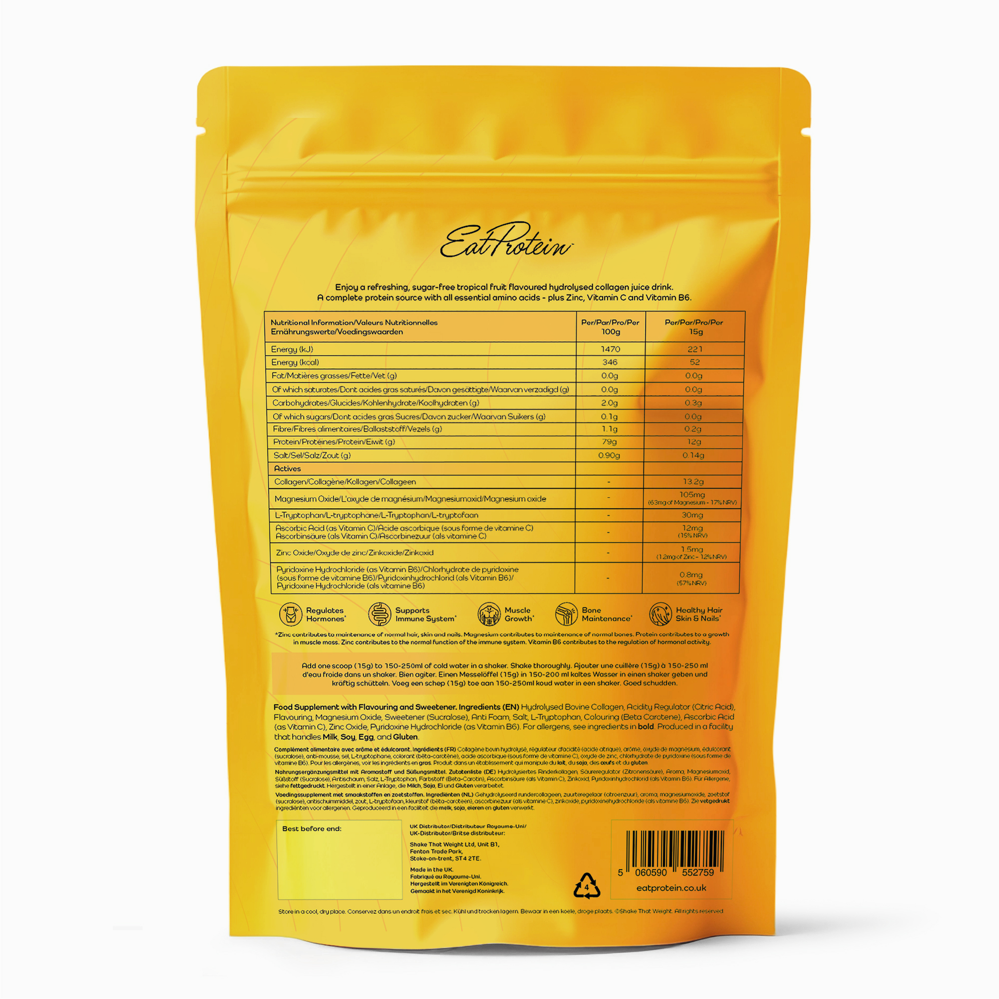 Rejuvenating Collagen Tropical Juice + Vitality - Image 12