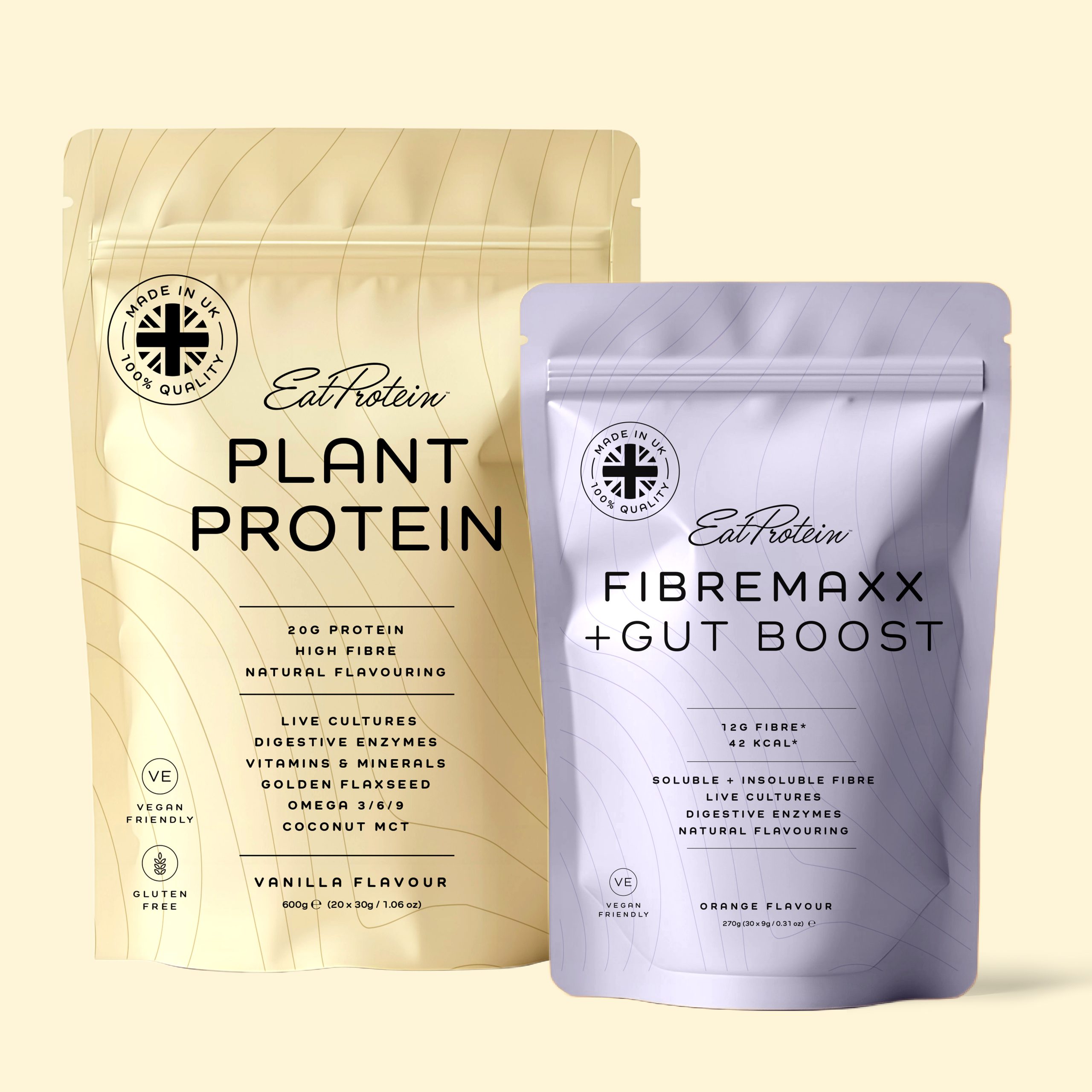 Daily Duo Bundle - Plant Protein + FibreMaxx