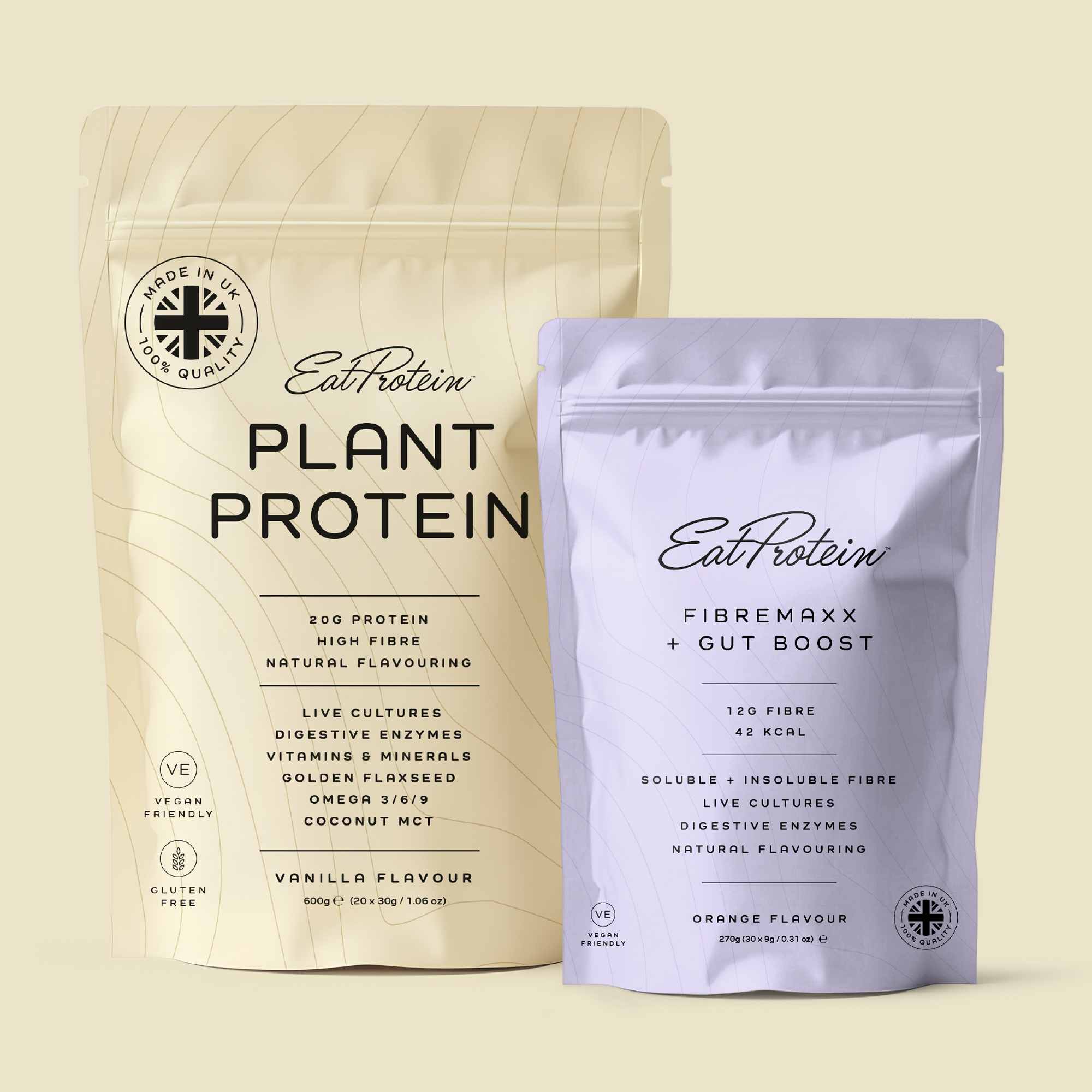 Daily Duo Bundle - Plant Protein + FibreMaxx