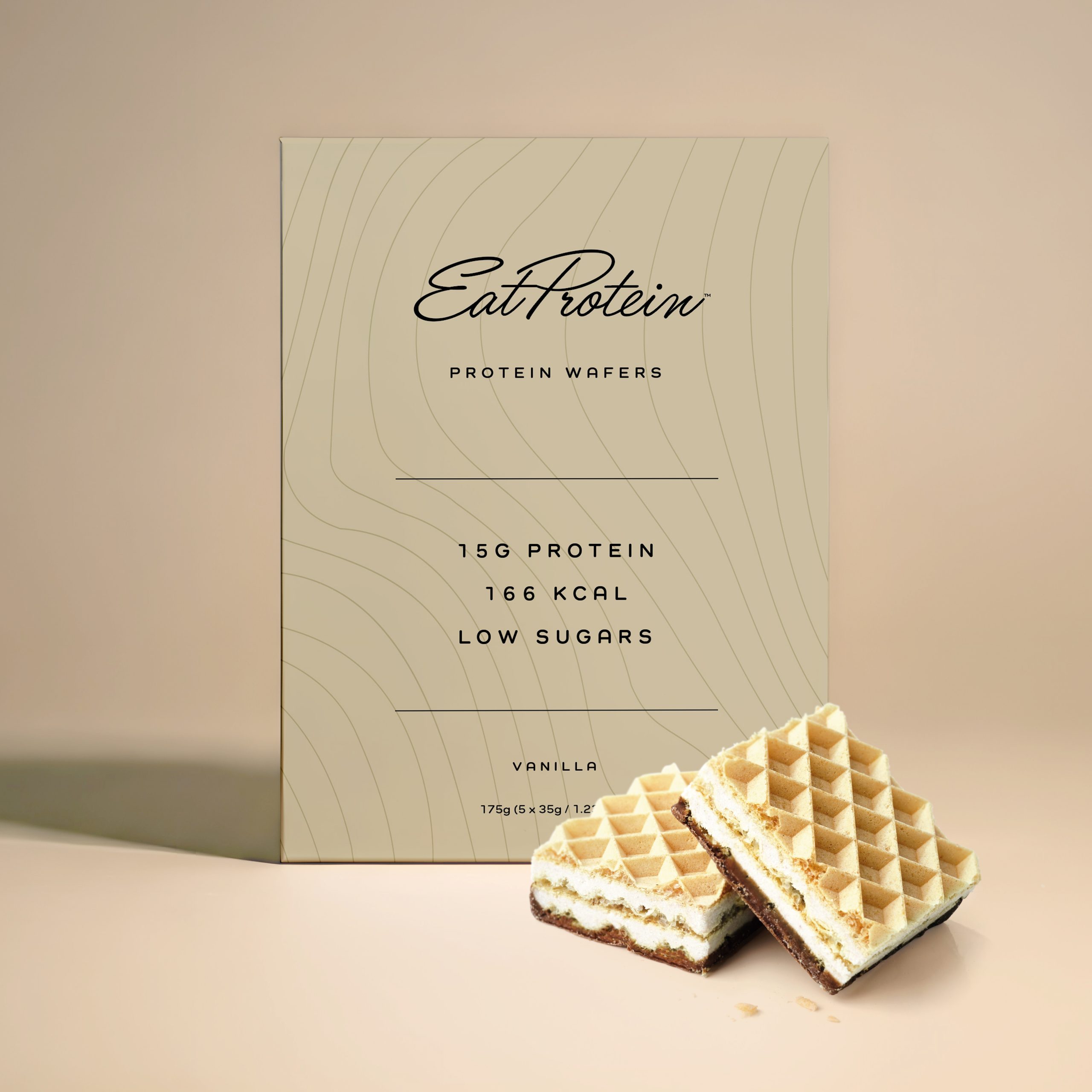 Vanilla Collagen Protein Wafers (Box of 5)