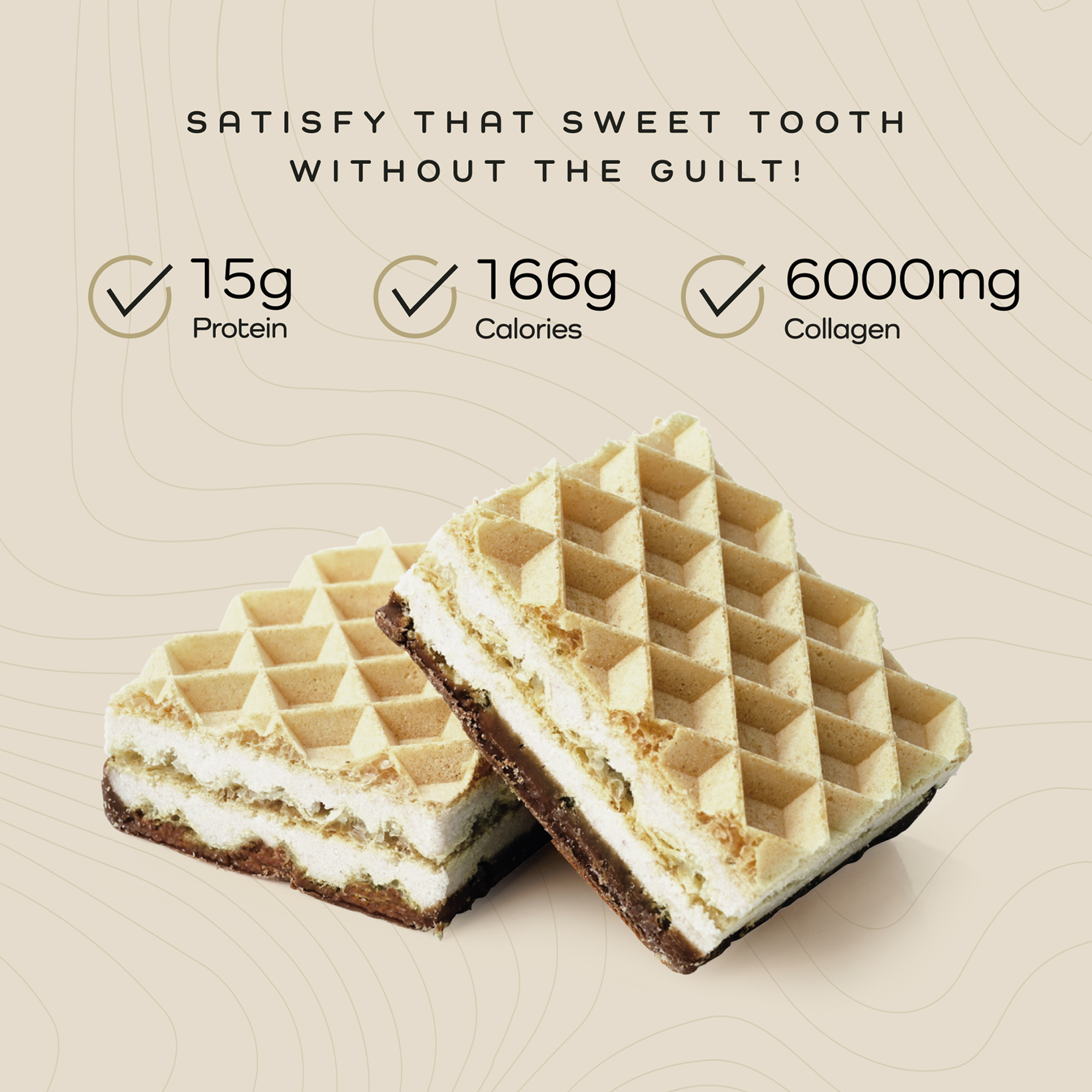 Vanilla Collagen Protein Wafers (Box of 5) - Image 4