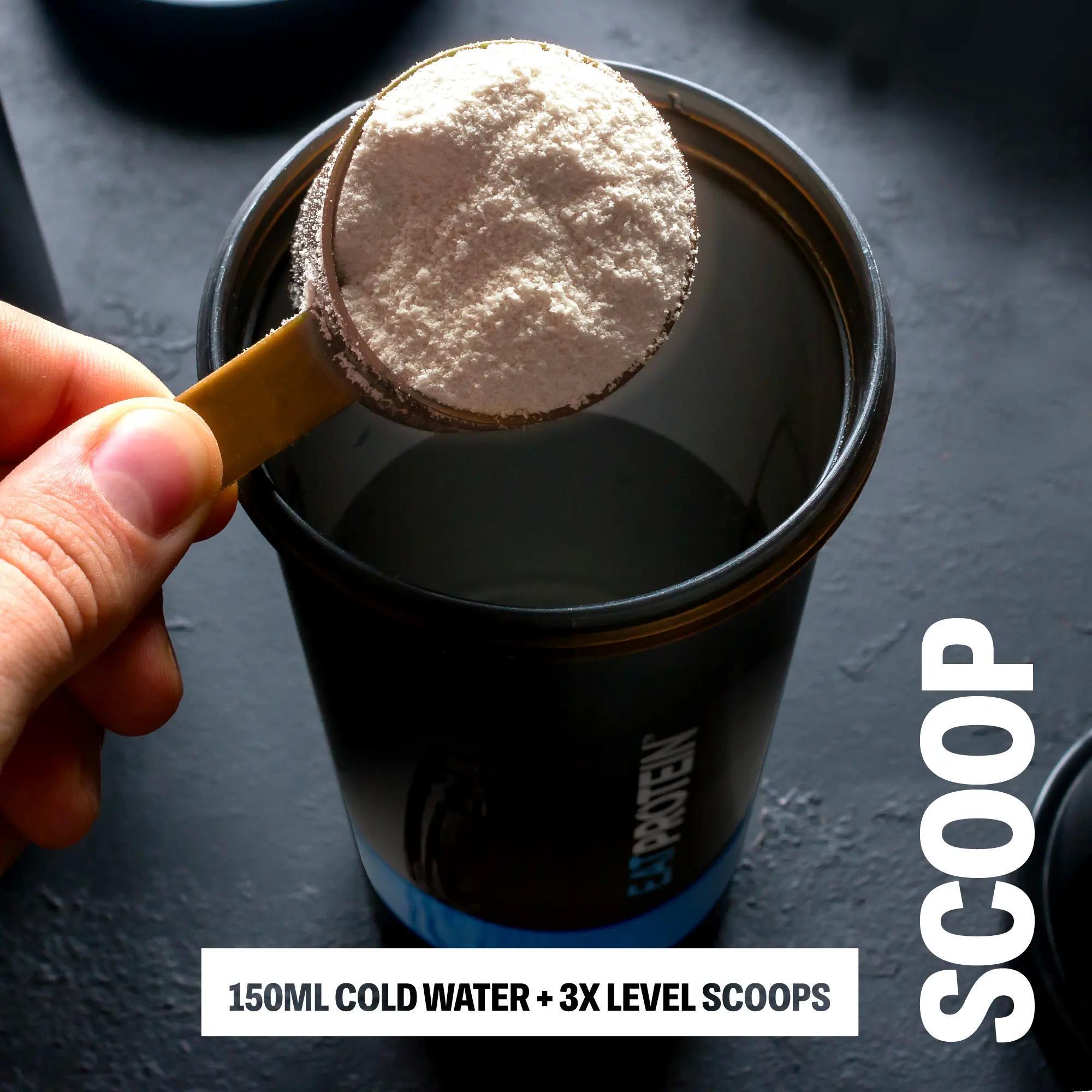 Protein Shaker Bottle 500ml/17oz - Black/Blue - Image 4