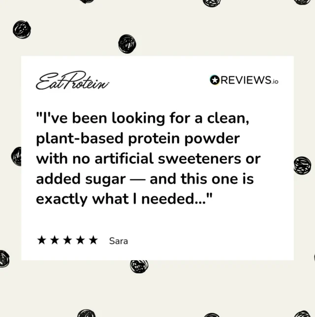 Looking for a clean, plant-based protein with no added sugar or artificial sweeteners? 🥄🌱
Sara was - and guess what? She found exactly what she needed! 🙌 

✔️ Smooth texture
✔️ Naturally sweetened
✔️ Packed with 22g of plant protein

Fuel your wellness the clean way - head to www.eatprotein.co.uk or click the link in our bio to try it today!

#eatprotein #wellness #vegan #plantbased